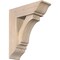 Ekena Millwork Imperial Traditional Smooth Bracket w/ Offset Brace, Douglas Fir, 7 1/2"W x 22"D x 26"H BKT0806X22X26IMP01SDF - alternate 1